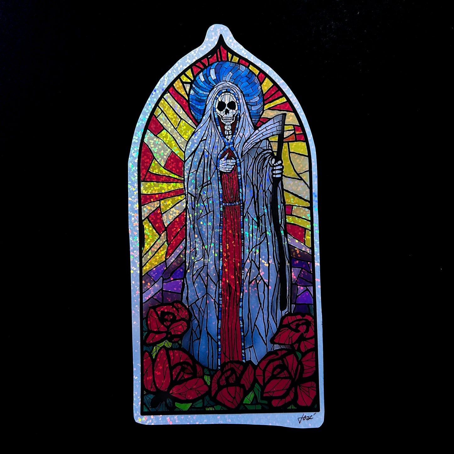 Holy Death sticker