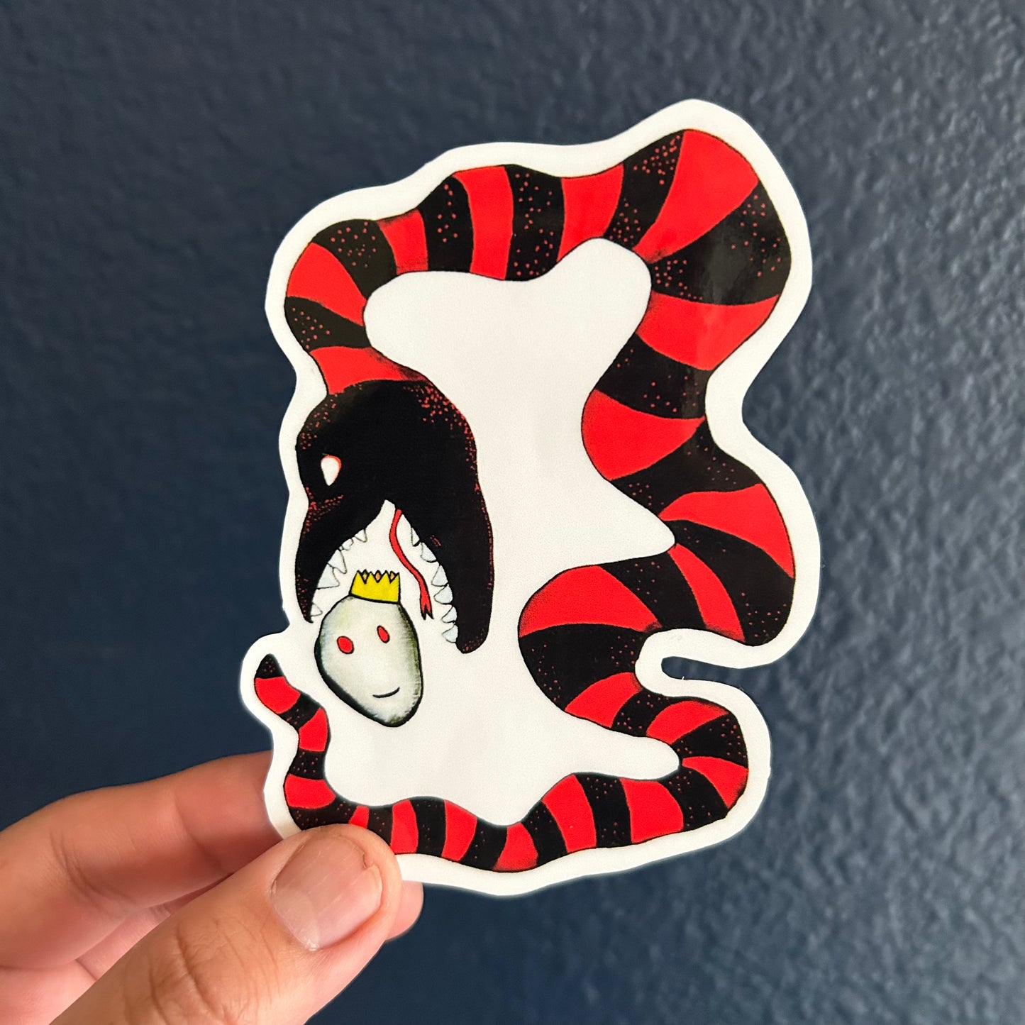 bow to no power, bow to no king sticker.