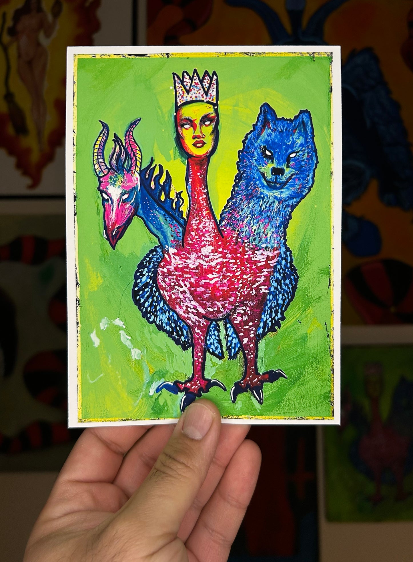 hail bune print.