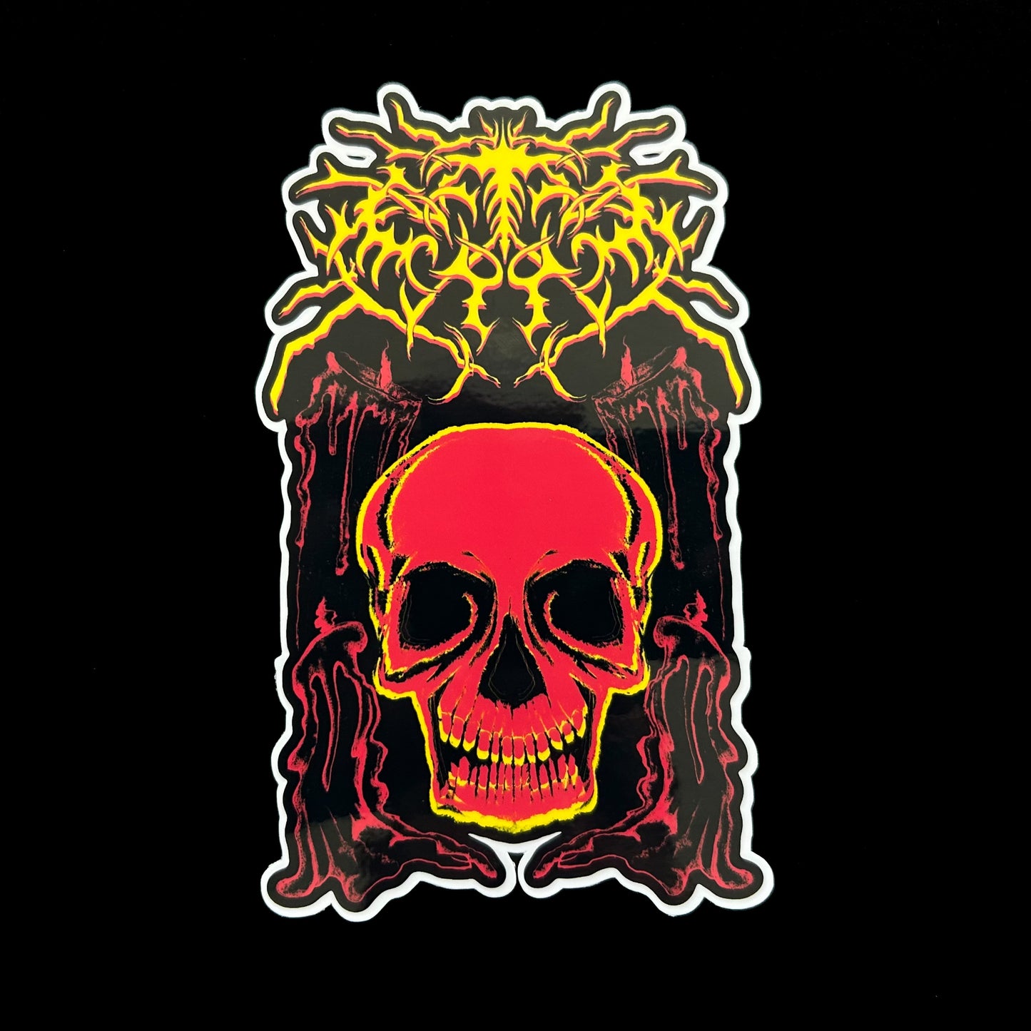 Satan Sigil sticker.