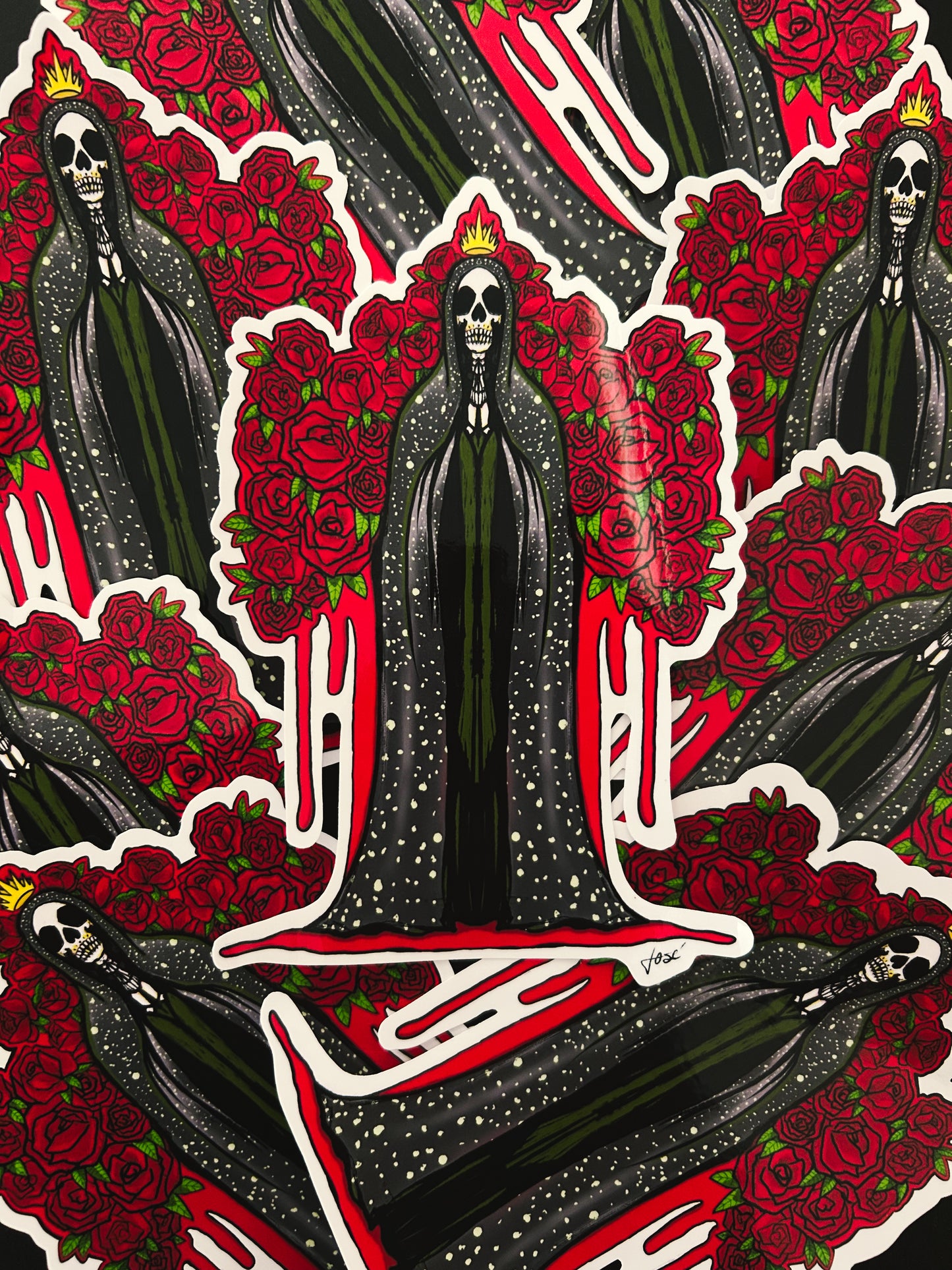 la señora de las sombras sticker.