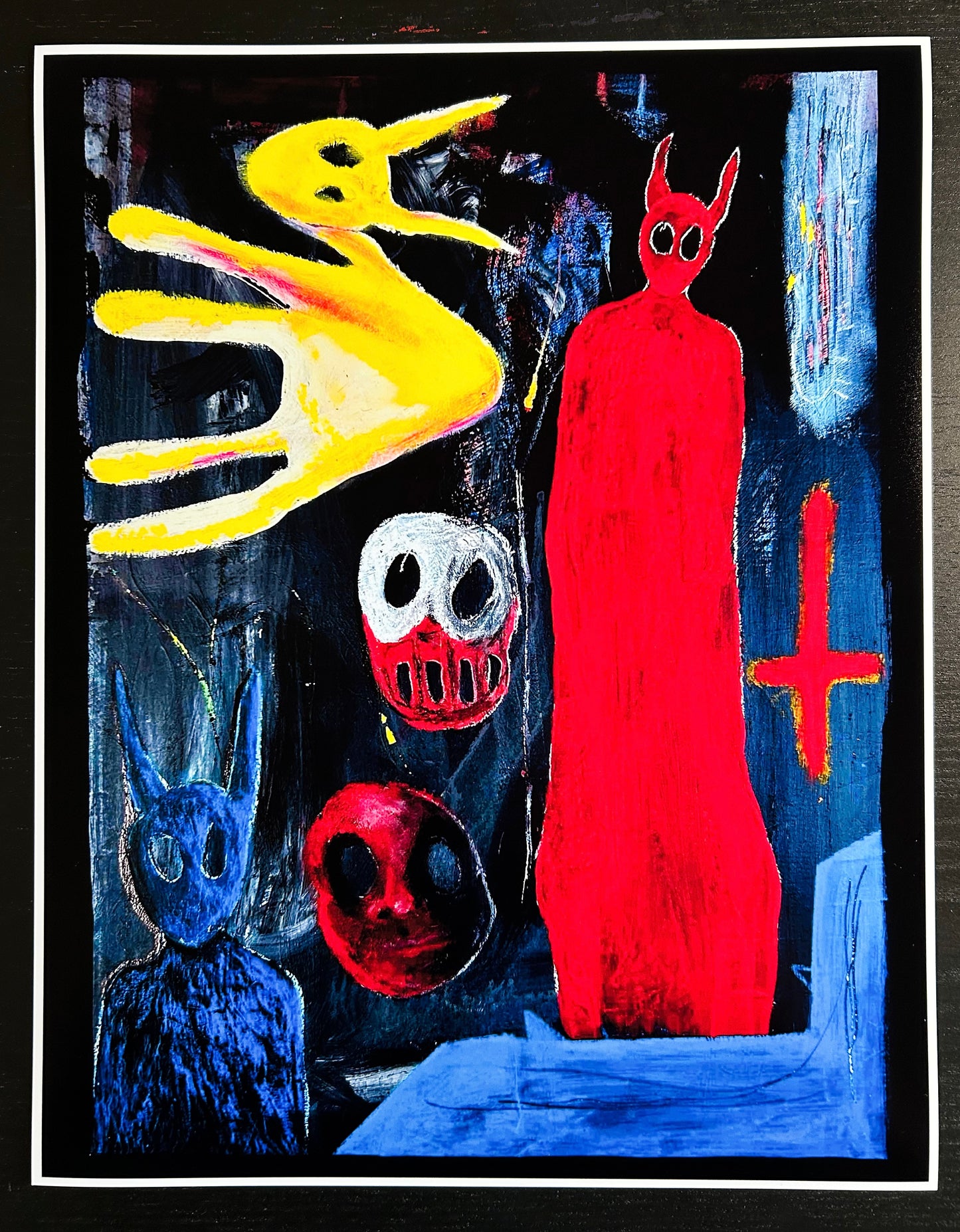 The mind is terrifying print.