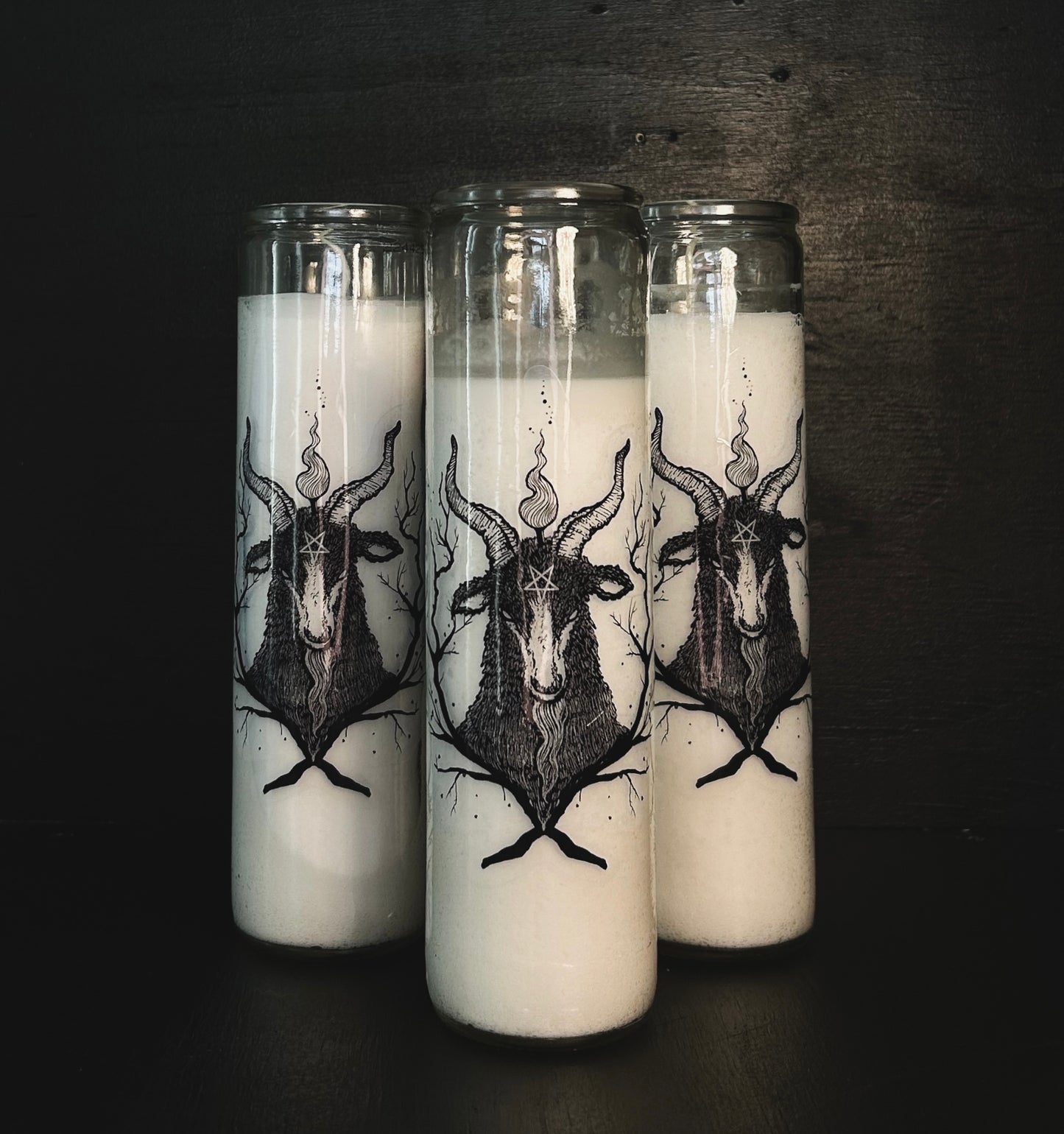 BAPHOMET altar candle