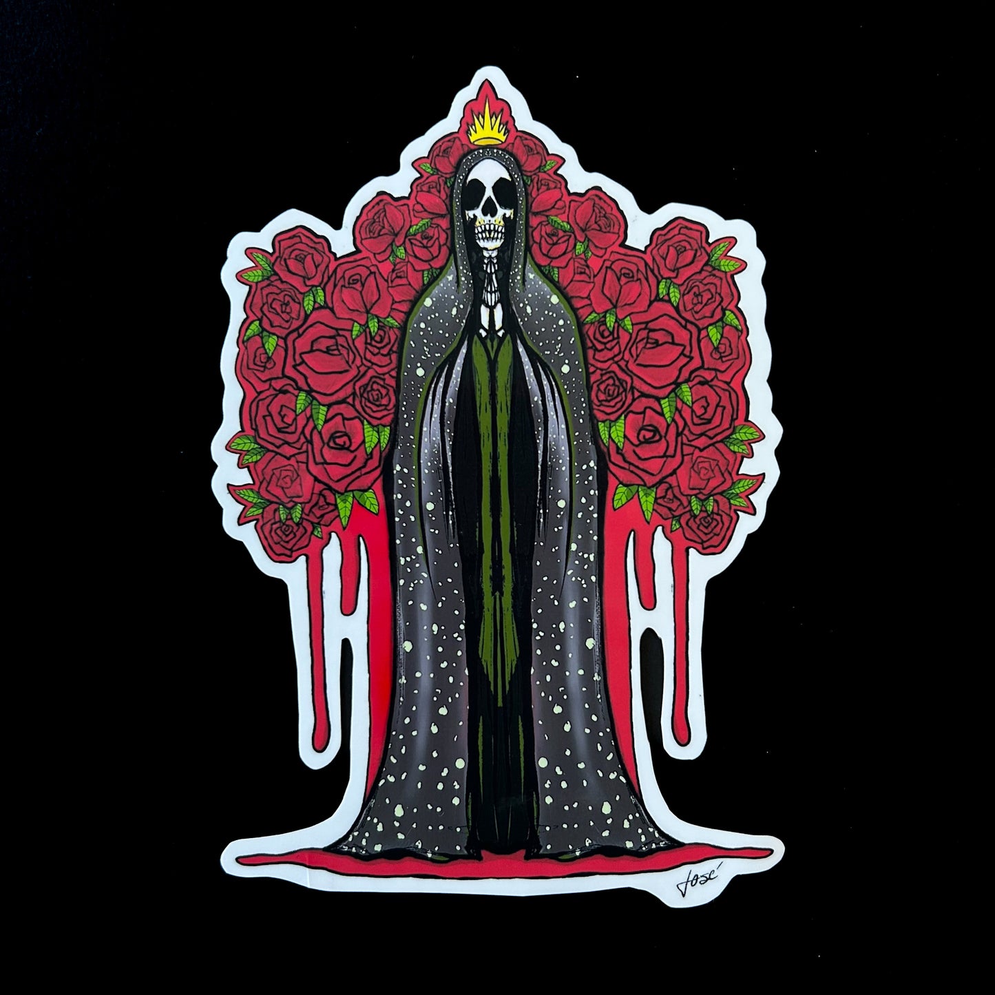 la señora de las sombras sticker.