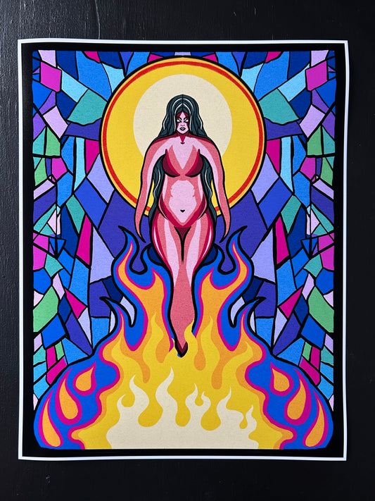 surviving on defiance print.