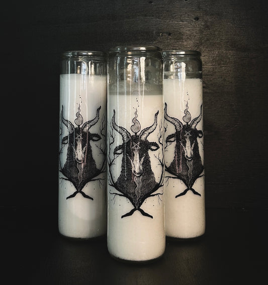 BAPHOMET altar candle